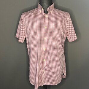 VICTORINOX Men's Gingham polo button shirt M